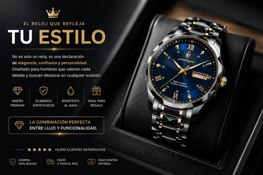 🔥⌚ NO LLEVES SOLO UN RELOJ... LLEVA PODER, ESTILO Y PRESENCIA ⌚🔥