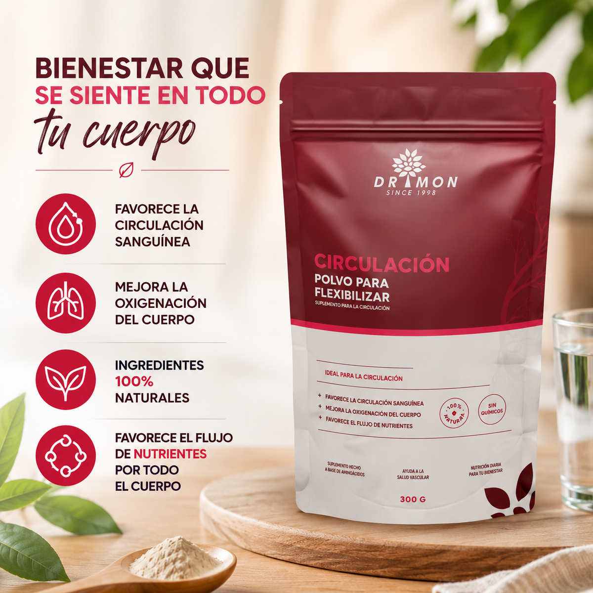 ❤️✨ ¡Tu bienestar merece ser prioridad! Conoce Dr. Mon Circulación 🥄💛